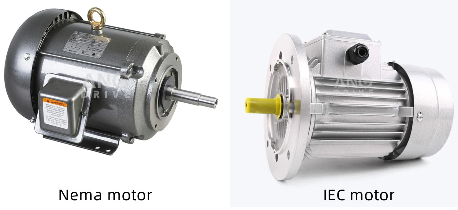 IEC and NEMA electrical motors
